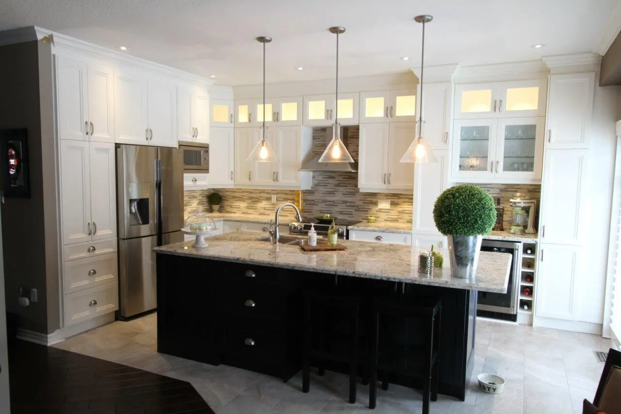 White kitchen
