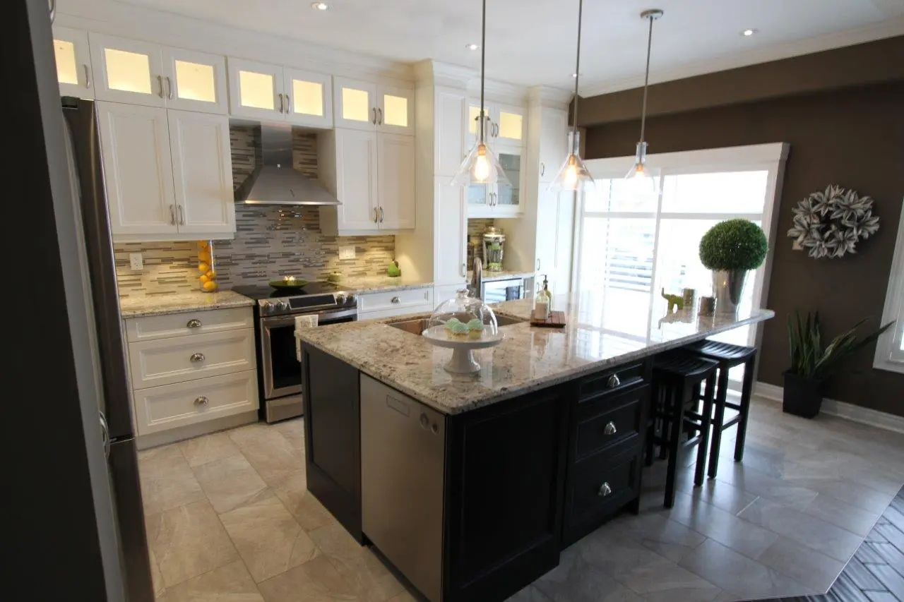 White kitchen