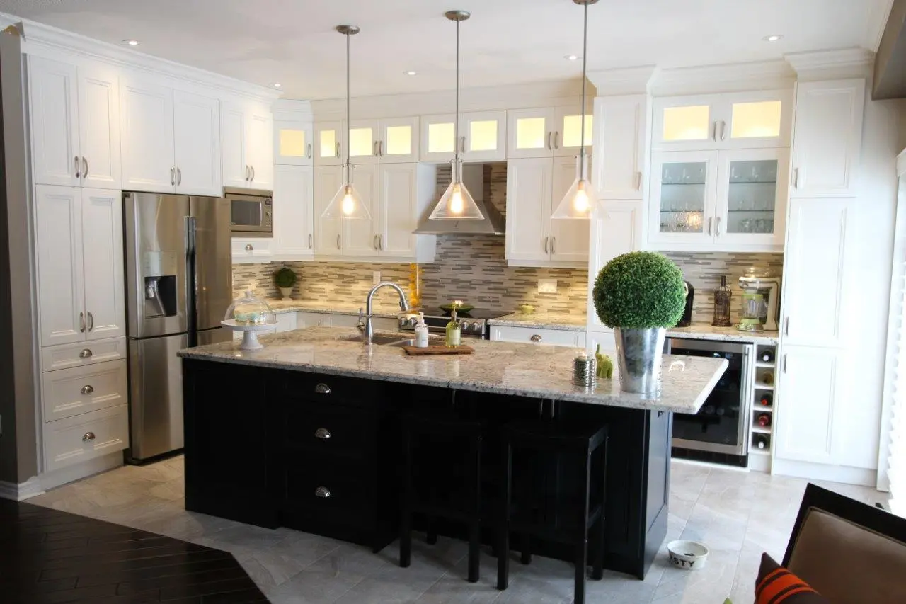 White kitchen