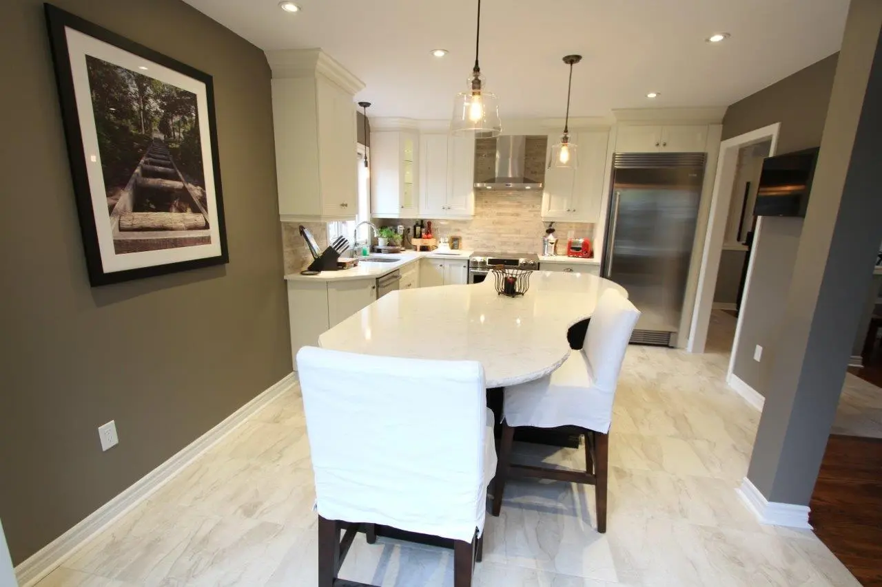 White kitchen