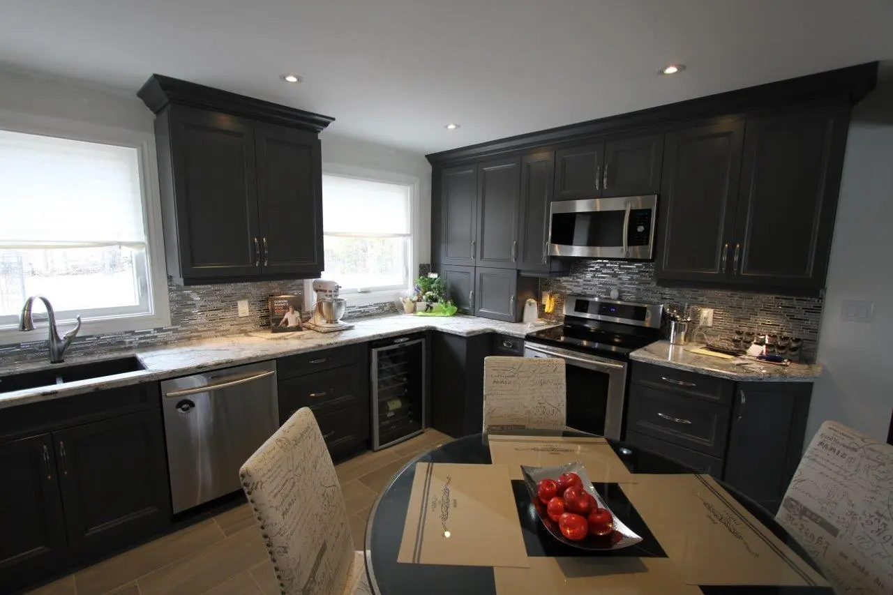 Grey kitchen