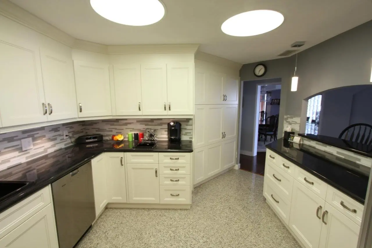 White kitchen