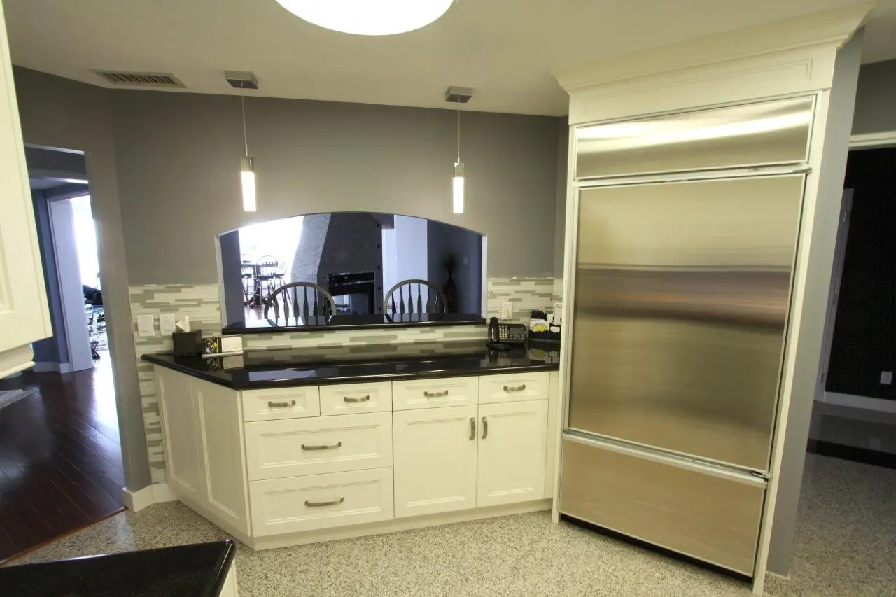 White kitchen