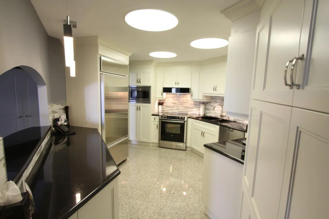 White kitchen