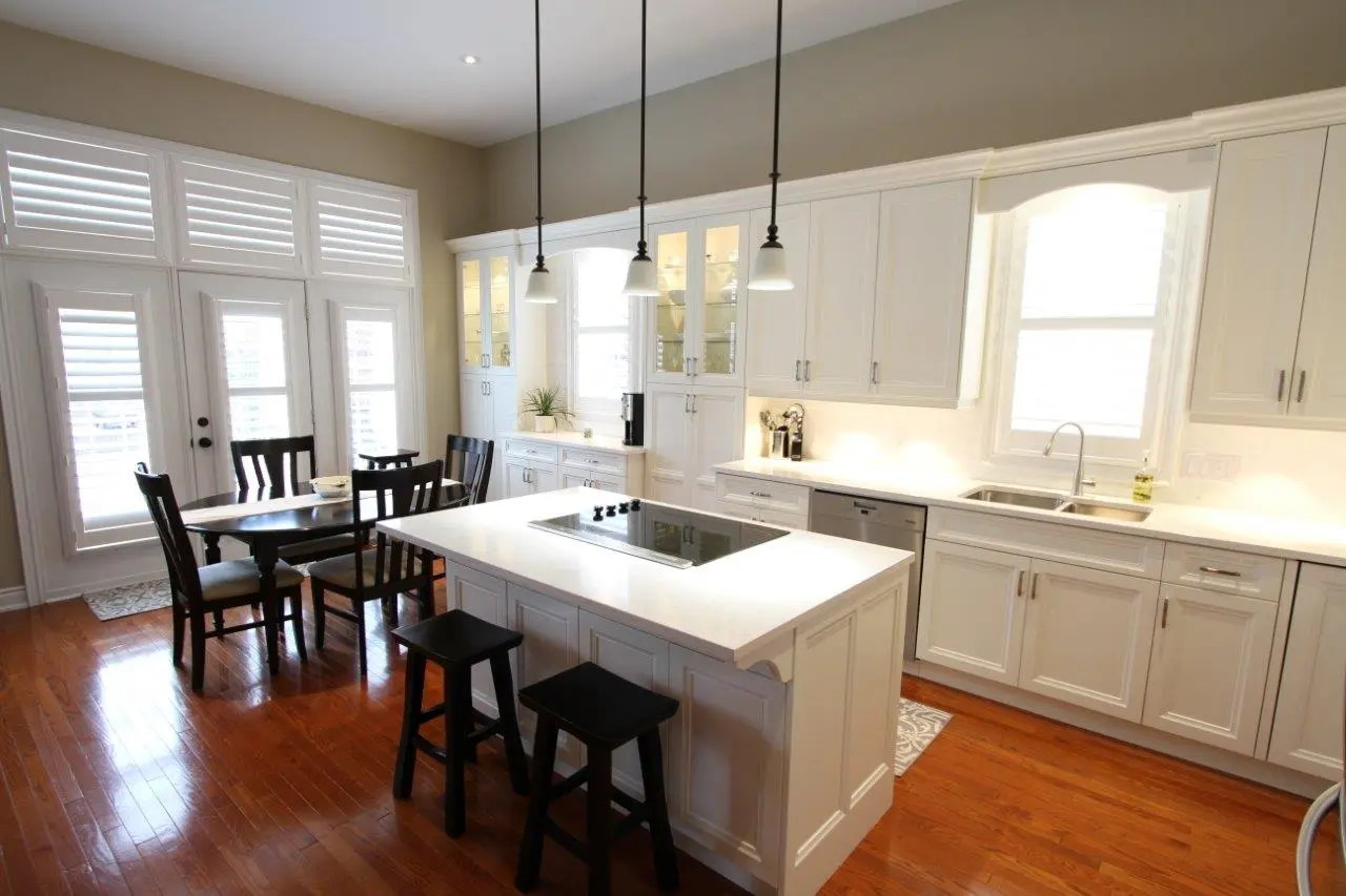 White kitchen
