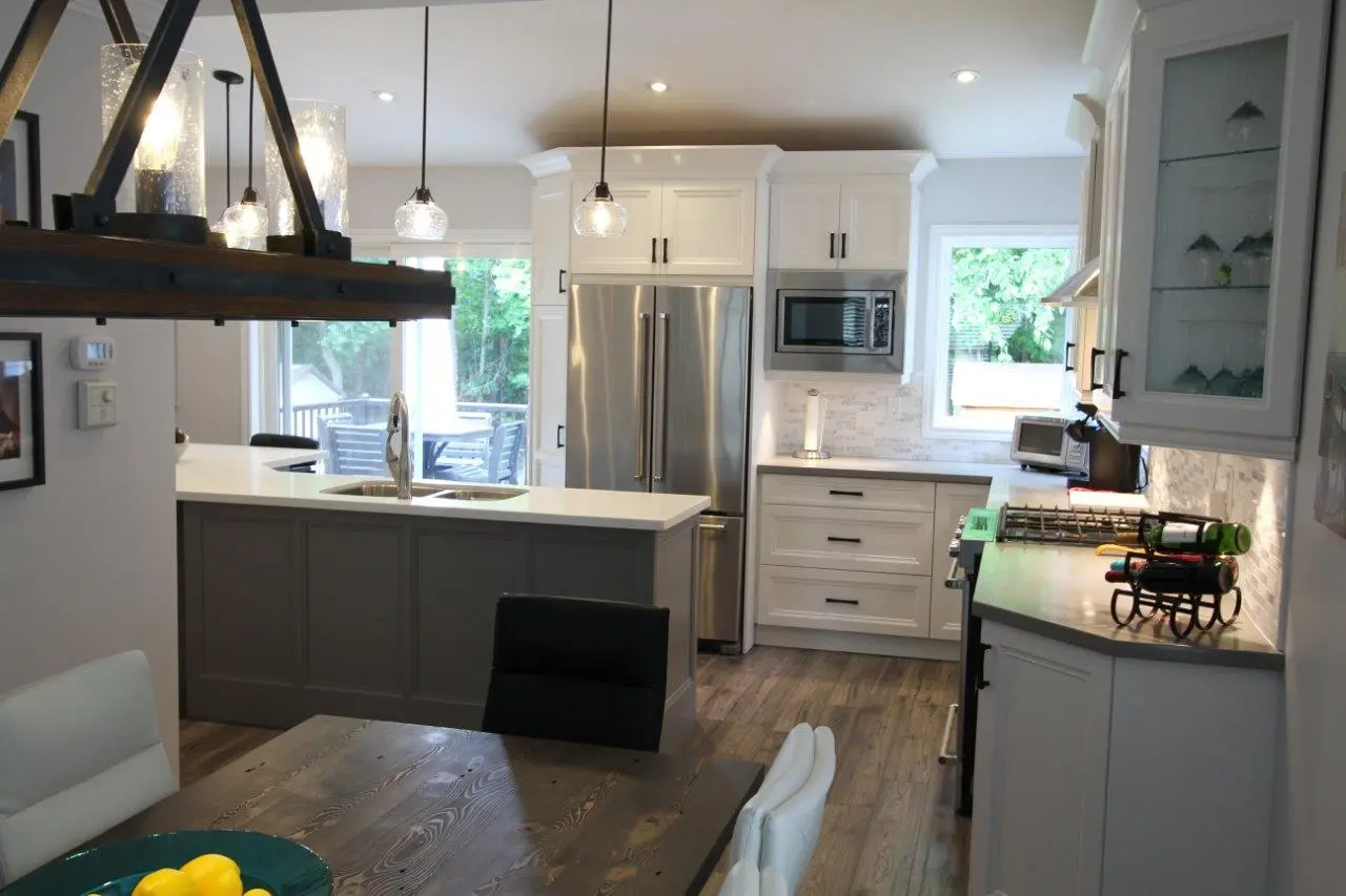 White kitchen