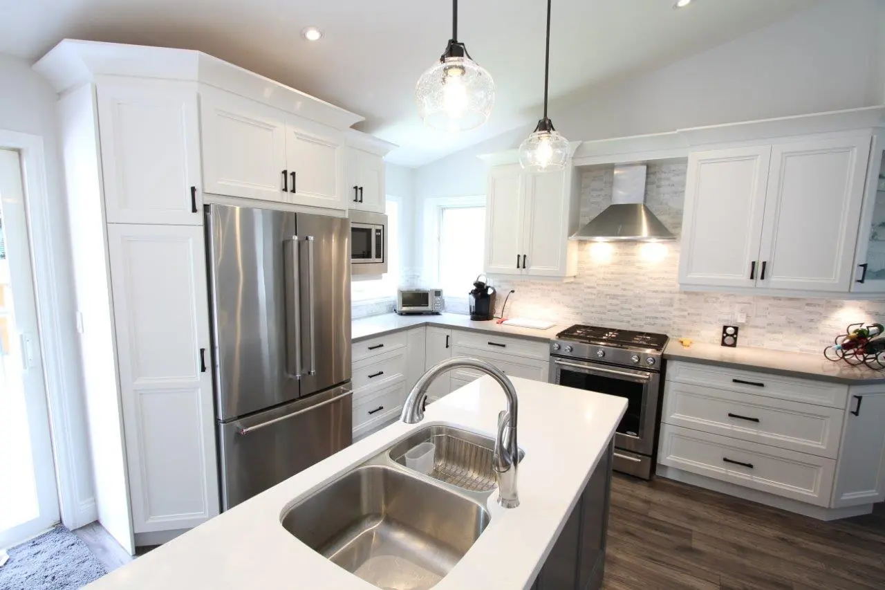 White kitchen