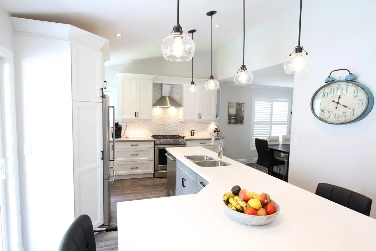White kitchen
