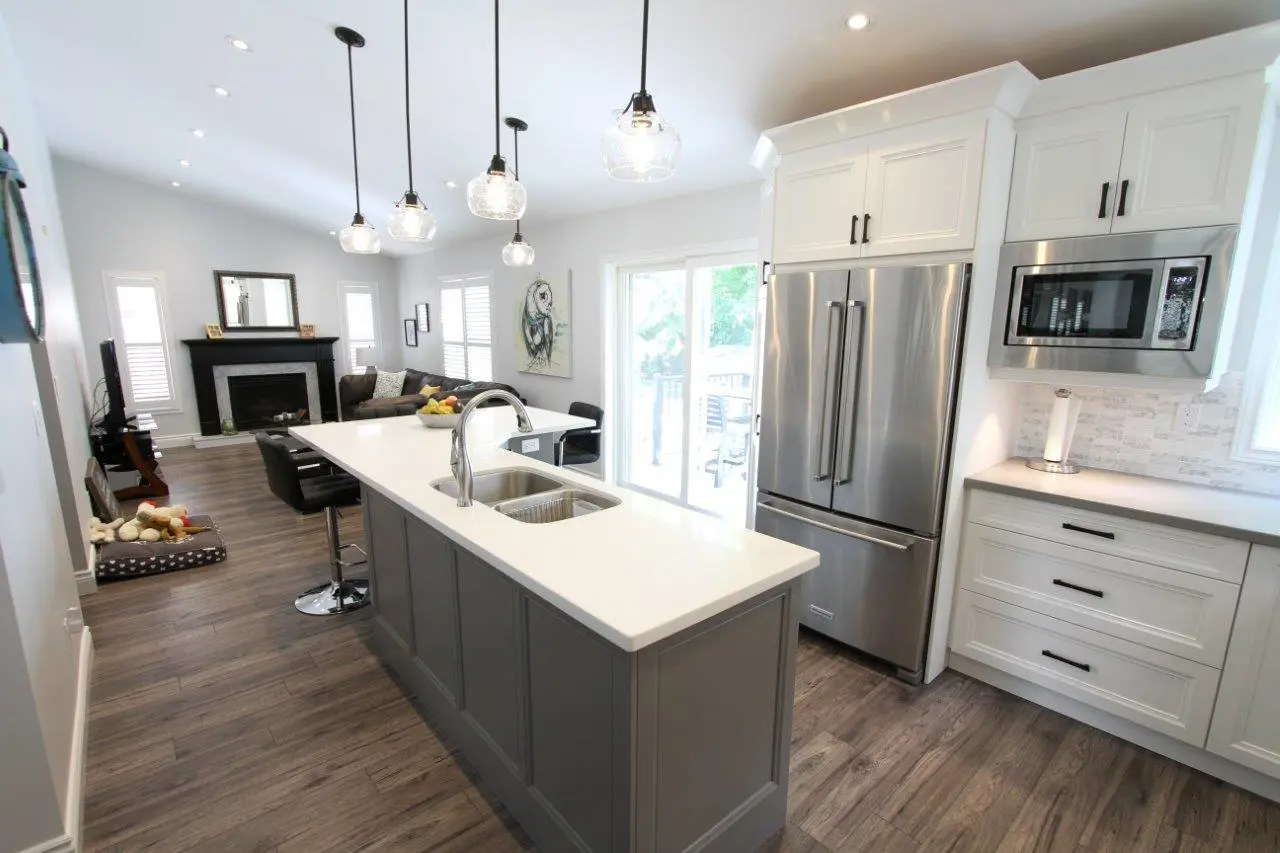 White kitchen