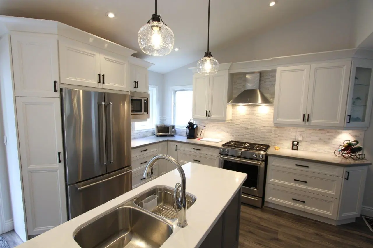 White kitchen